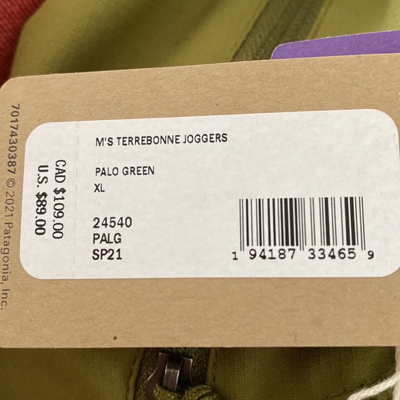 Patagonia Men’s Terrebonne Joggers - Picture 5 of 5